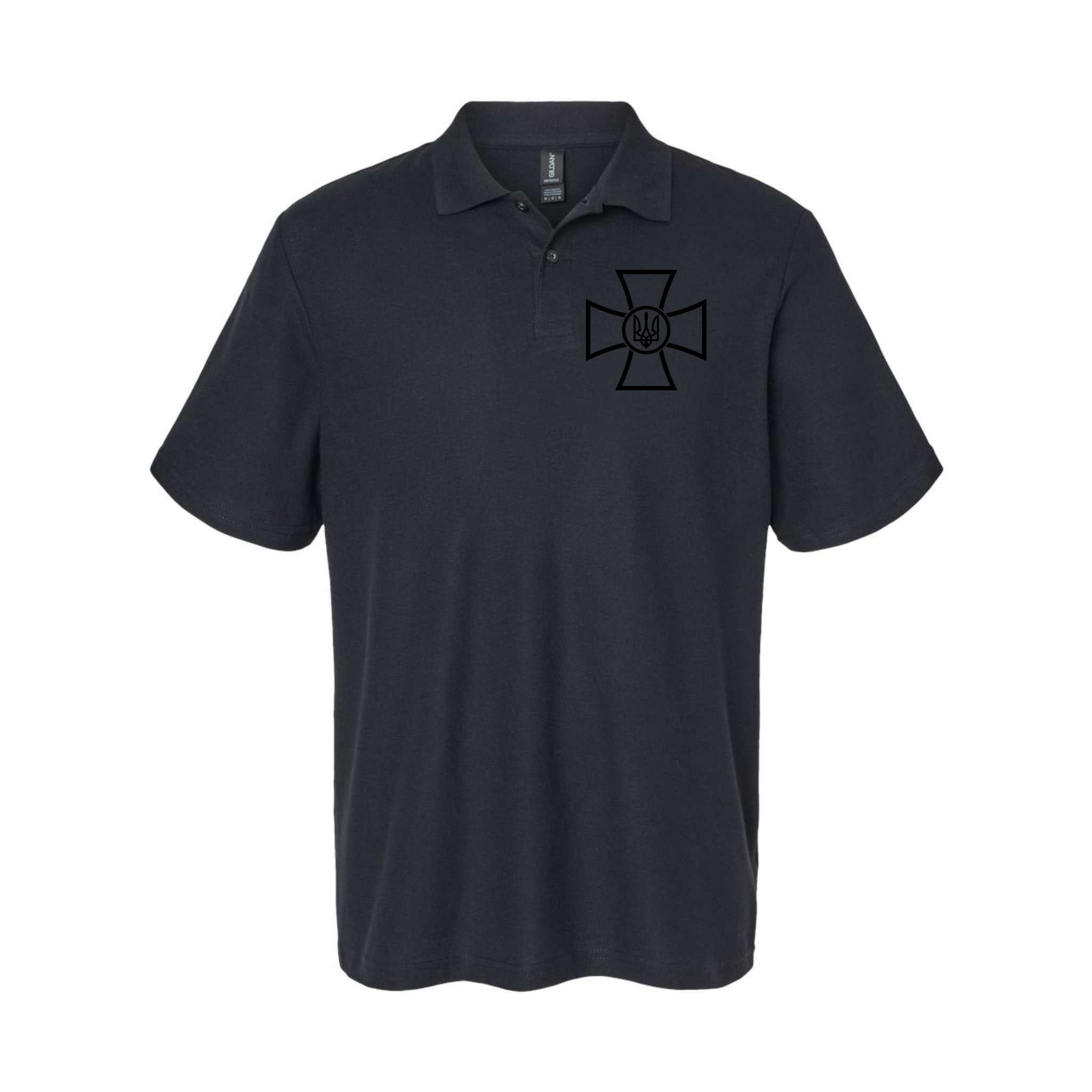 Ukrainian Cross Ukraine Volodymyr Zelenskyy Military Army Polo