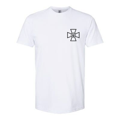 Ukrainian Cross Ukraine Volodymyr Zelenskyy Military Army Softstyle® CVC T-Shirt