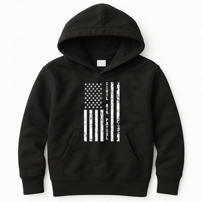 Usaf Cap United States Civil Air Patrol Kids Hoodie
