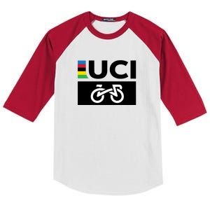 Uci Cycling Kids Colorblock Raglan Jersey