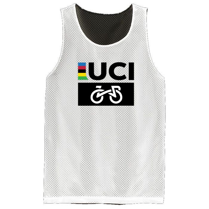 Uci Cycling Mesh Reversible Basketball Jersey Tank