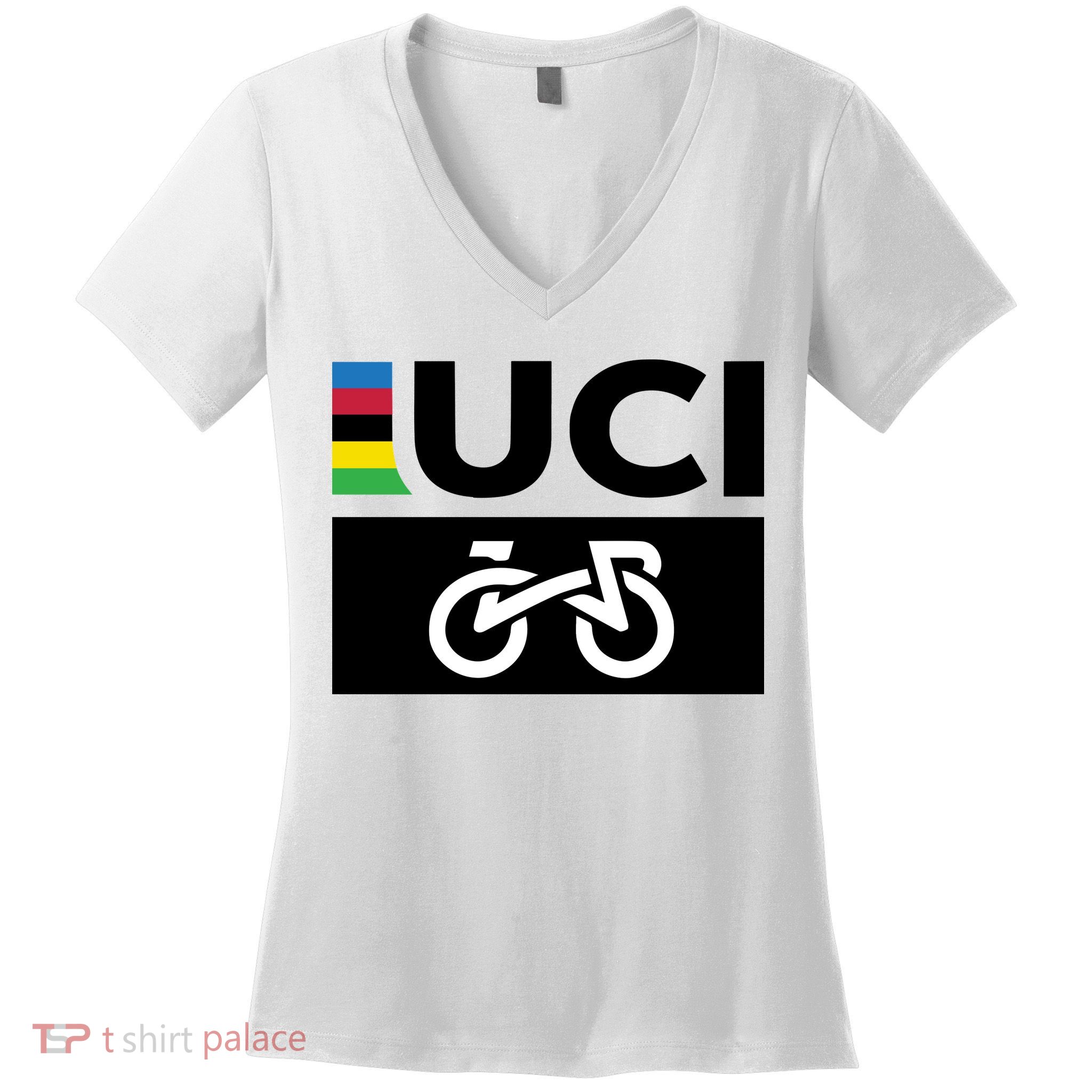 Uci Cycling Women's V-Neck T-Shirt