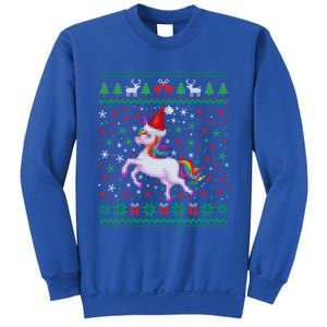 Ugly Christmas Unicorn Sweater Unicorn Xmas Funny Gift Girls Boys Funny Gift Sweatshirt