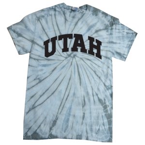 Utah College University Text Style Gift Design Tie-Dye T-Shirt