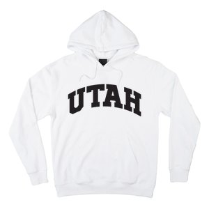 Utah College University Text Style Gift Design Hoodie