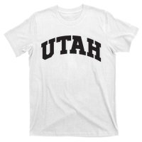 Utah College University Text Style Gift Design T-Shirt