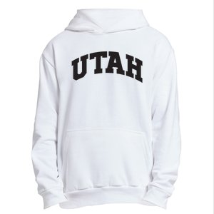 Utah College University Text Style Gift Design Urban Pullover Hoodie