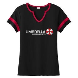 Umbrella Corporation Ladies Halftime Notch Neck Tee