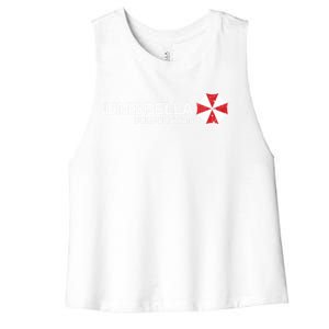 Umbrella Corporation Women's Racerback Cropped Tank