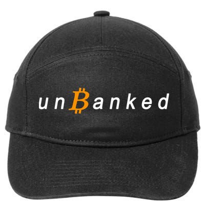 Unbanked Crypto 7-Panel Snapback Hat