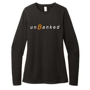 Unbanked Crypto Womens CVC Long Sleeve Shirt