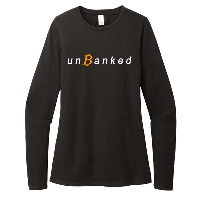 Unbanked Crypto Womens CVC Long Sleeve Shirt