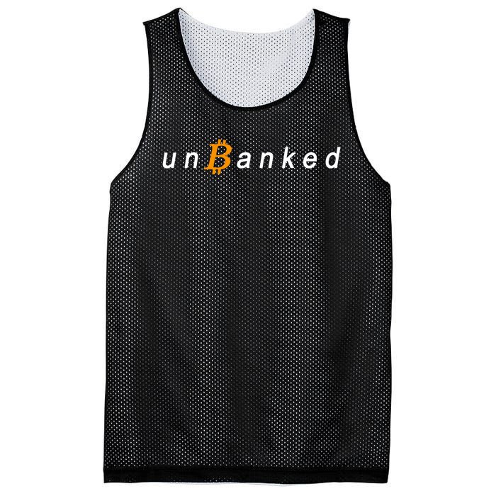 Unbanked Crypto Mesh Reversible Basketball Jersey Tank