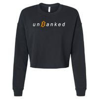 Unbanked Crypto Cropped Pullover Crew