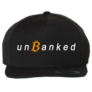 Unbanked Crypto Wool Snapback Cap