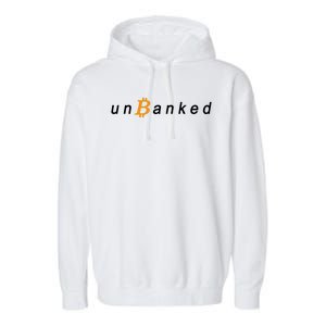 Unbanked Crypto Garment-Dyed Fleece Hoodie