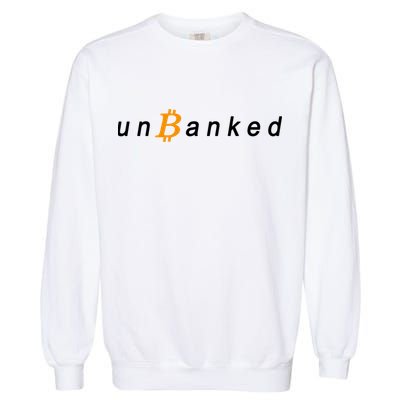 Unbanked Crypto Garment-Dyed Sweatshirt