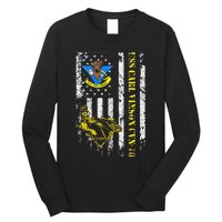 USS Carl Vinson CVN 70 Aircraft Carrier Veterans Day Dad Long Sleeve Shirt