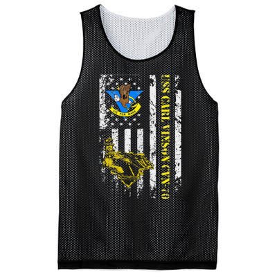 USS Carl Vinson CVN 70 Aircraft Carrier Veterans Day Dad Mesh Reversible Basketball Jersey Tank