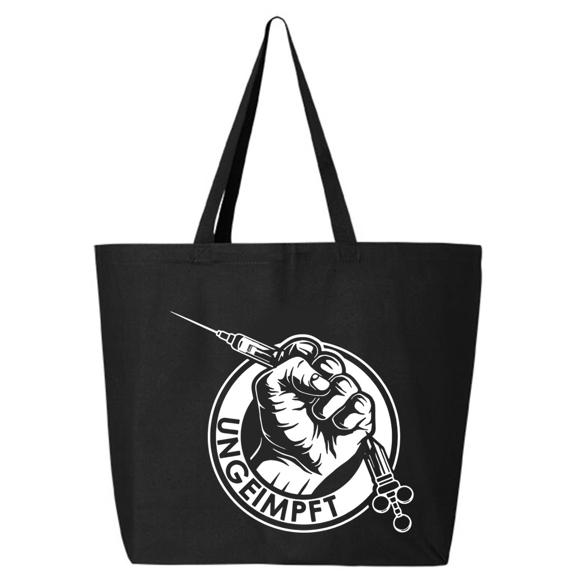 Ungeimpft Corona Vaccination 25L Jumbo Tote
