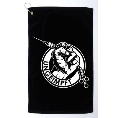 Ungeimpft Corona Vaccination Golf Towel