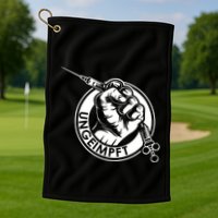 Ungeimpft Corona Vaccination Golf Towel