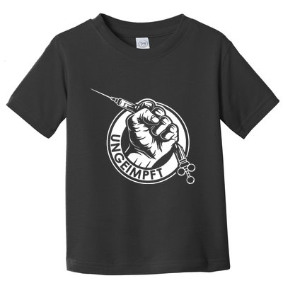 Ungeimpft Corona Vaccination Toddler T-Shirt