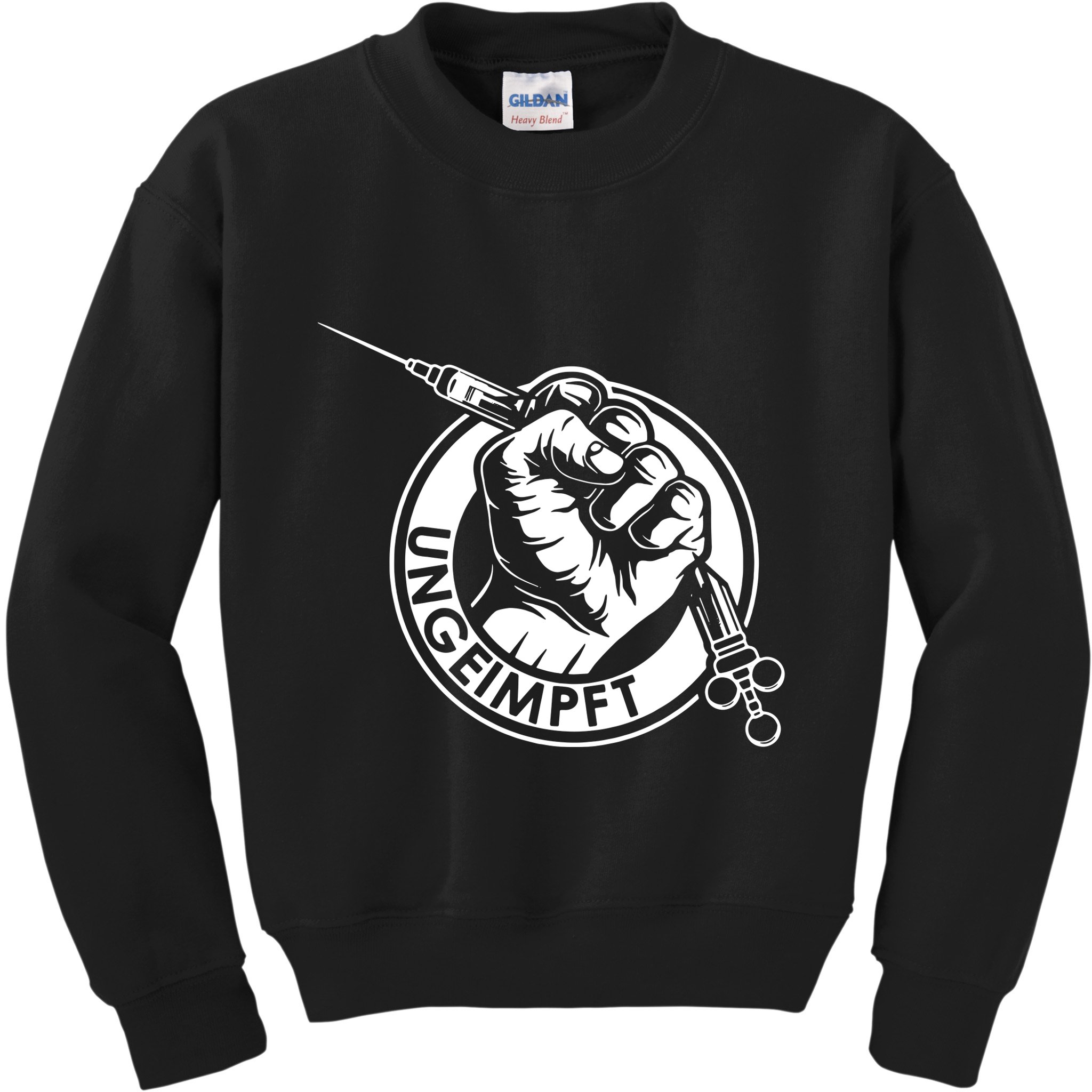 Ungeimpft Corona Vaccination Kids Sweatshirt