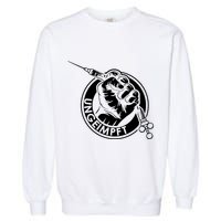 Ungeimpft Corona Vaccination Garment-Dyed Sweatshirt
