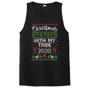 Ugly Christmas With My Tribe Matching Foster Adoption Family Funny Gift PosiCharge Competitor Tank