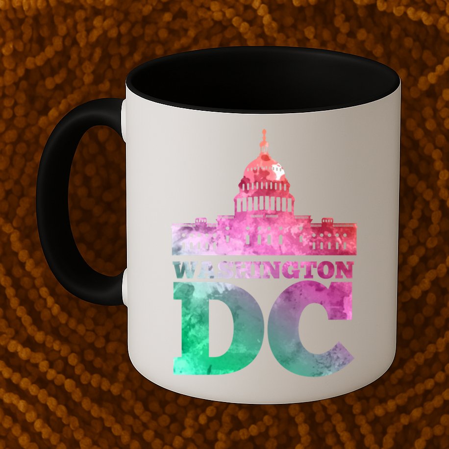 Usa Capital Washington Dc Capitol Hill Souvenir Cool Gift Mug