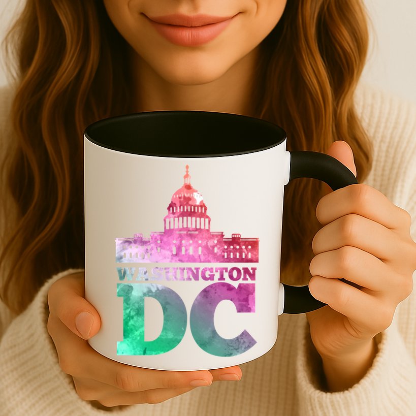 Usa Capital Washington Dc Capitol Hill Souvenir Cool Gift Mug
