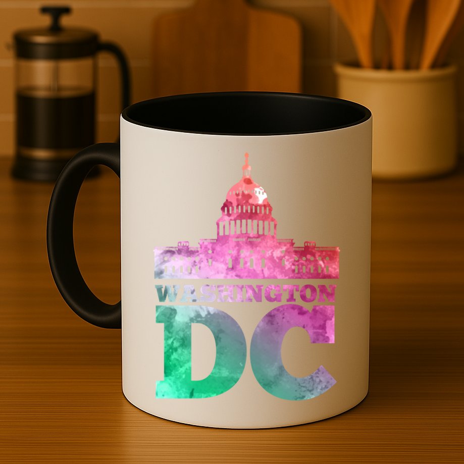 Usa Capital Washington Dc Capitol Hill Souvenir Cool Gift Mug