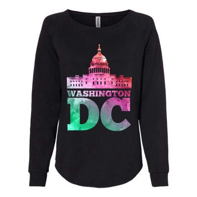 Usa Capital Washington Dc Capitol Hill Souvenir Cool Gift Womens California Wash Sweatshirt