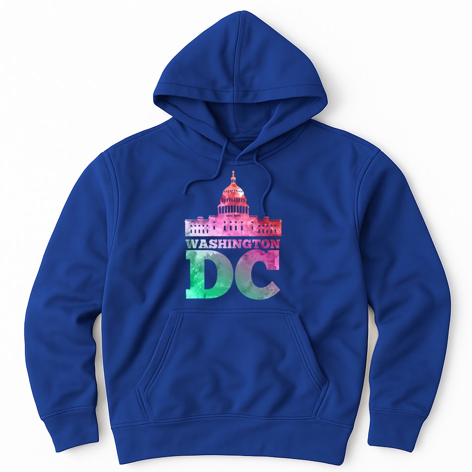 Usa Capital Washington Dc Capitol Hill Souvenir Cool Gift Hoodie