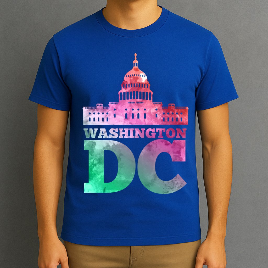 Usa Capital Washington Dc Capitol Hill Souvenir Cool Gift T-Shirt