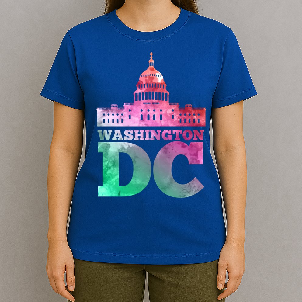 Usa Capital Washington Dc Capitol Hill Souvenir Cool Gift T-Shirt