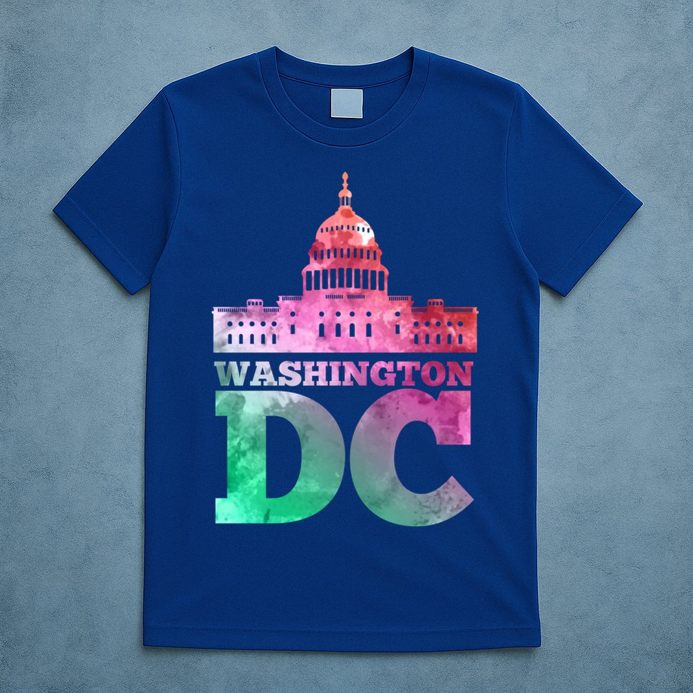 Usa Capital Washington Dc Capitol Hill Souvenir Cool Gift T-Shirt