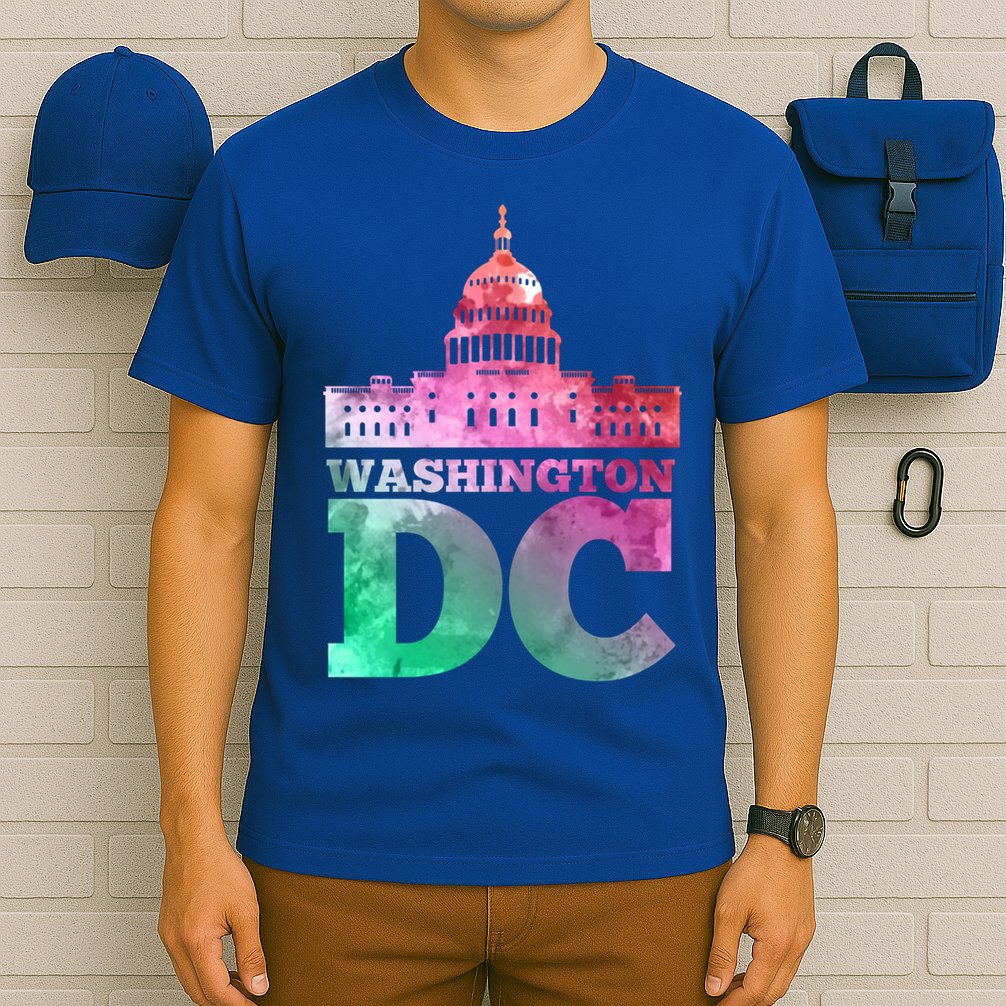 Usa Capital Washington Dc Capitol Hill Souvenir Cool Gift T-Shirt