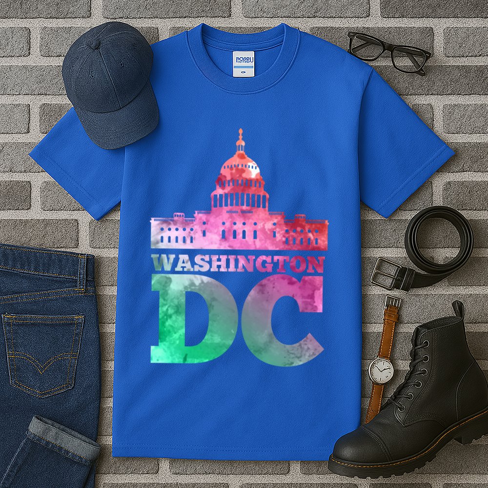 Usa Capital Washington Dc Capitol Hill Souvenir Cool Gift Tall T-Shirt