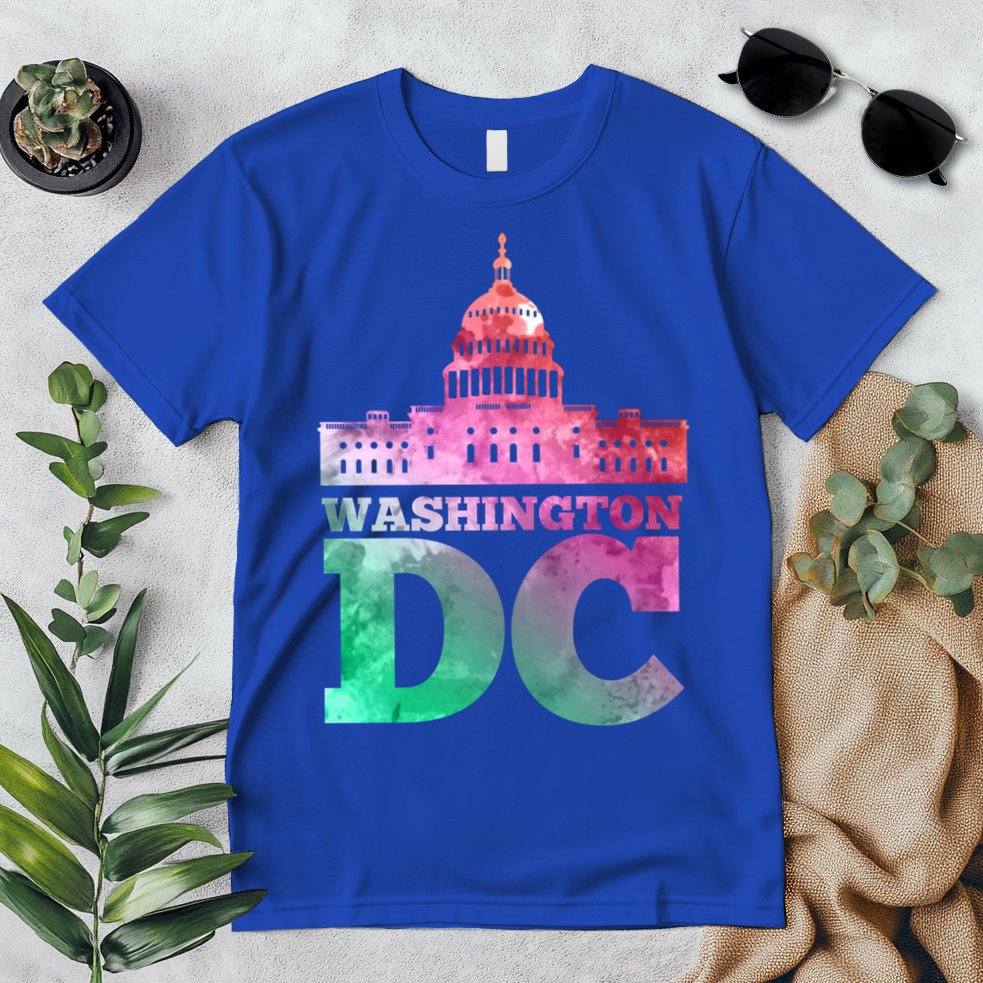 Usa Capital Washington Dc Capitol Hill Souvenir Cool Gift Premium T-Shirt
