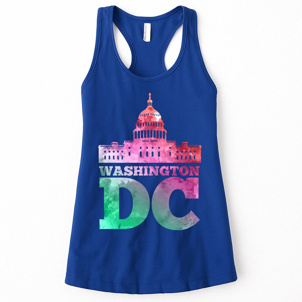 Usa Capital Washington Dc Capitol Hill Souvenir Cool Gift Womens Tank Top