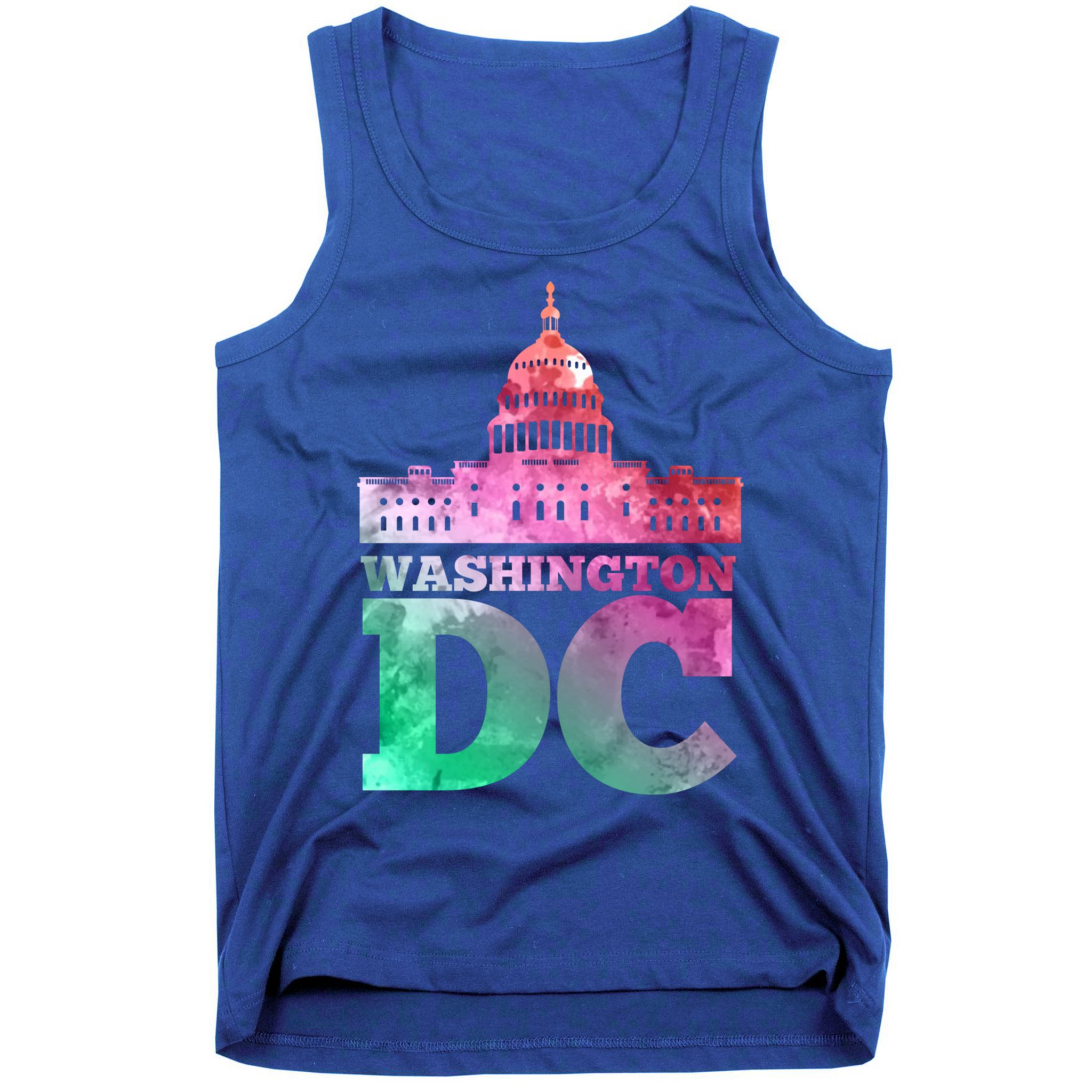 Usa Capital Washington Dc Capitol Hill Souvenir Cool Gift Tank Top