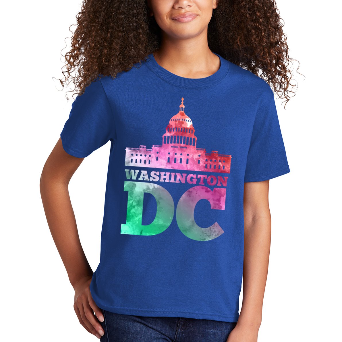 Usa Capital Washington Dc Capitol Hill Souvenir Cool Gift Kids T-Shirt