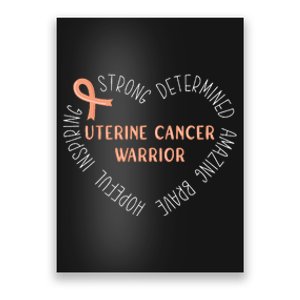 Uterine Cancer Warrior Poster