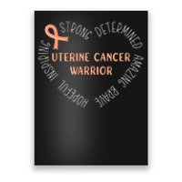 Uterine Cancer Warrior Poster