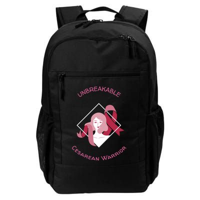 Unbreakable Cesarean Warrior Gift Backpack