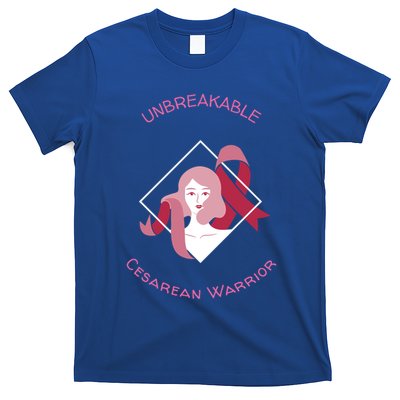 Unbreakable Cesarean Warrior Gift T-Shirt