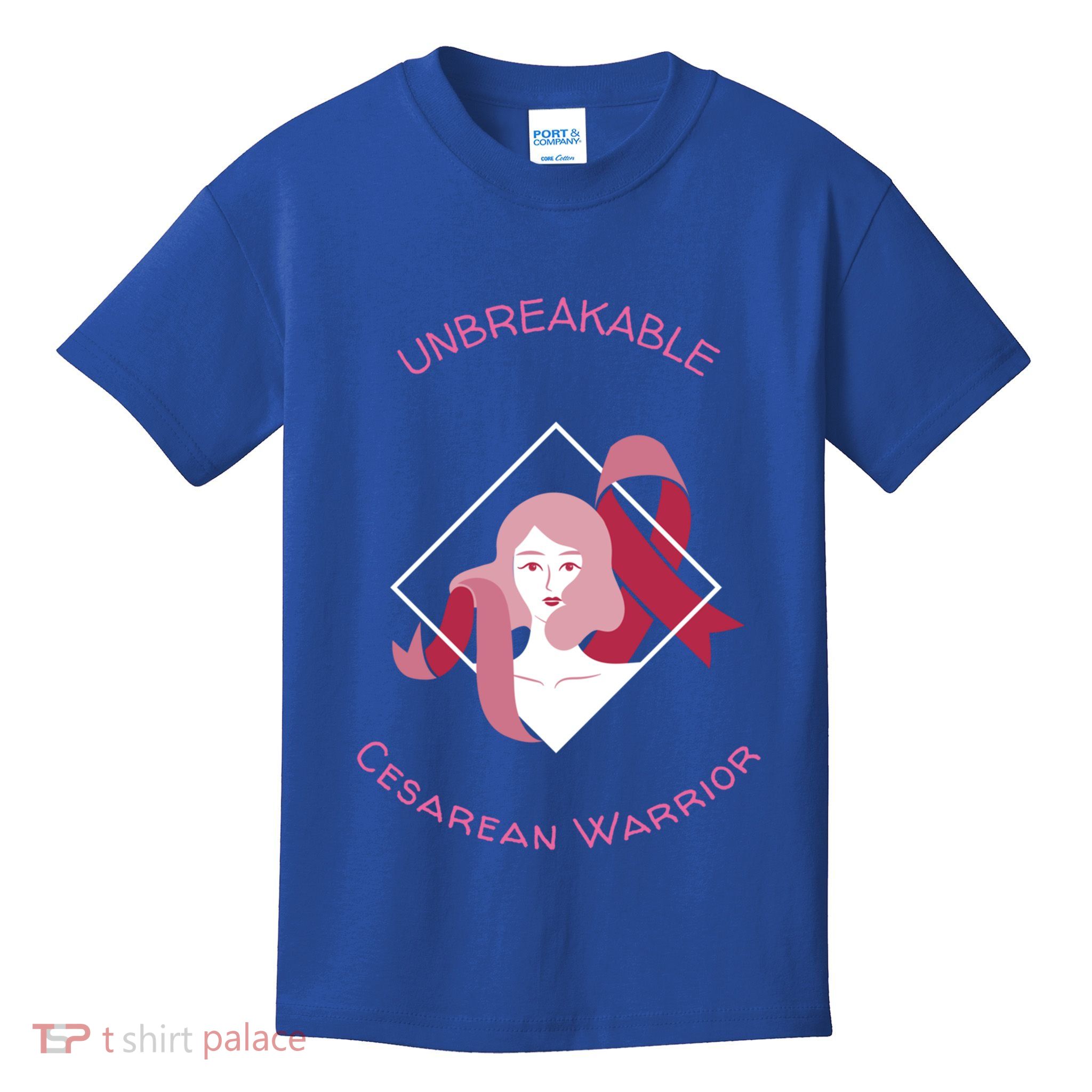 Unbreakable Cesarean Warrior Gift Kids T-Shirt