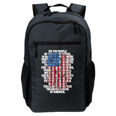 US Constitution We The People With Vintage Flag Backpack